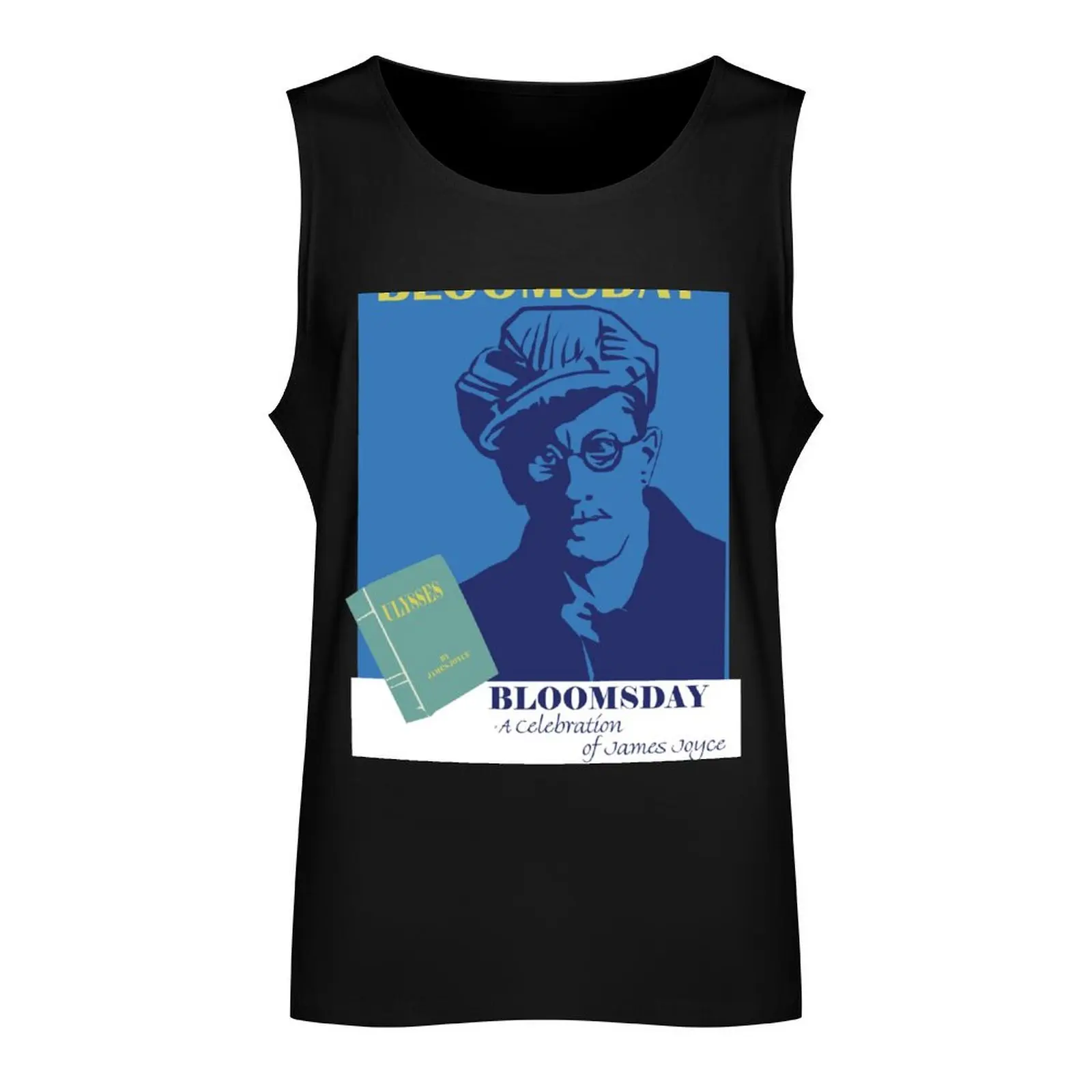 Bloomsday - James Joyce Tank Top Man sleeveless shirt Men's fitness t-shirt gym training accessories