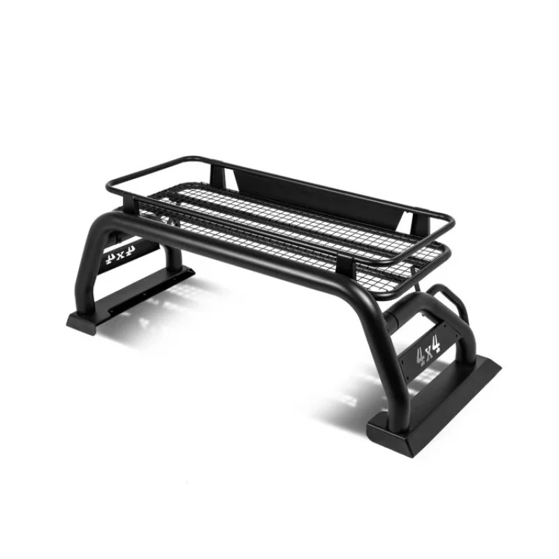 Factory Hot Sale-Black Powder Coating Pickup Offroad Truck Racks Roll Bed Bar
