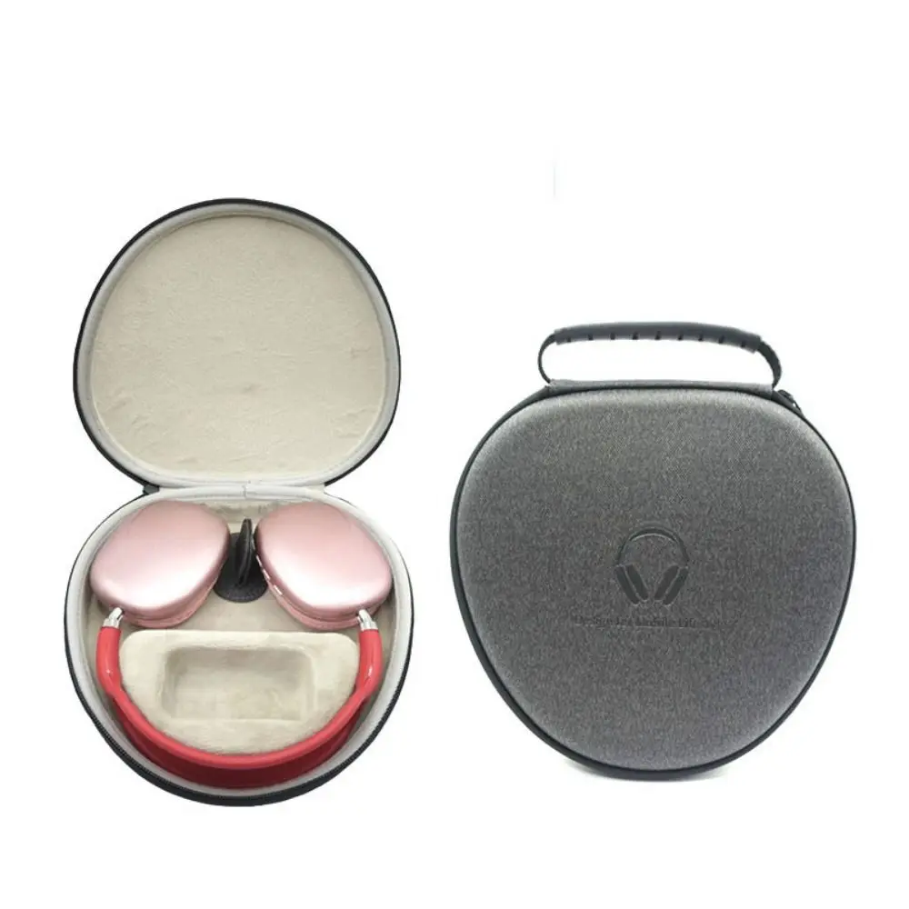 

Portable EVA Hard Storage Bag Shockproof Compact Headphone Carrying Case 360° Protection Durable Headset Protective Box Travel
