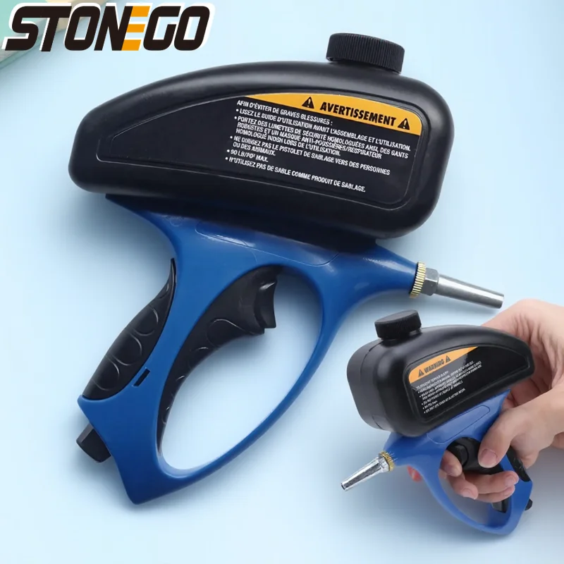 

Portable Air Sandblaster Power Tool Accessories Ideal for Cleaning Rust Removal and Surface Preparation Professional Use