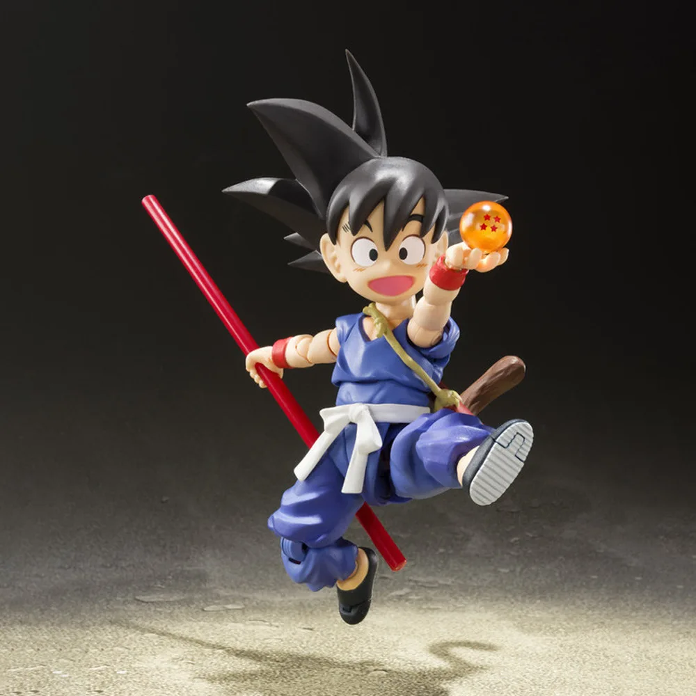 SHF Dragon Ball Z Kids Son Goku Vegeta Articulated PVC Action Figure Collectible Toys 12cm