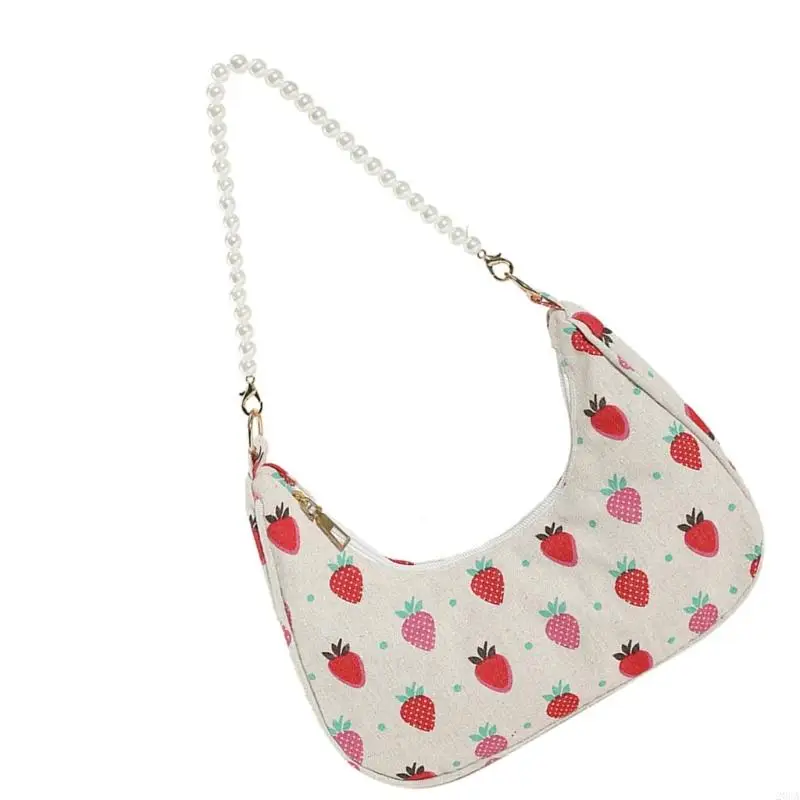 

Multipurpose Cotton Underarm Bag Lightweight Design Ergonomic Handle Fashion Accessory 20CA