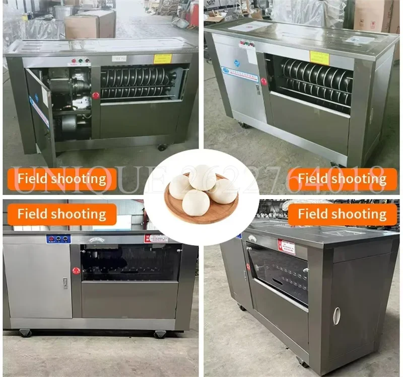 Máquina comercial de corte de massa, 50-200g, divisor automático de bola de massa, redondo, pizza, pão, massa, rolo, fabricação para padaria