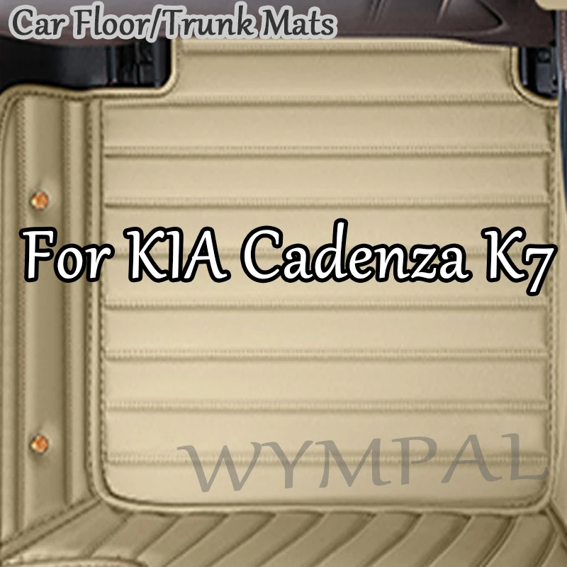 

Luxury Custom Car Floor Mats For KIA Cadenza K7 2011 2012 2013 2014 2015 2016 2017 Auto Carpets Foot Coche Accessories