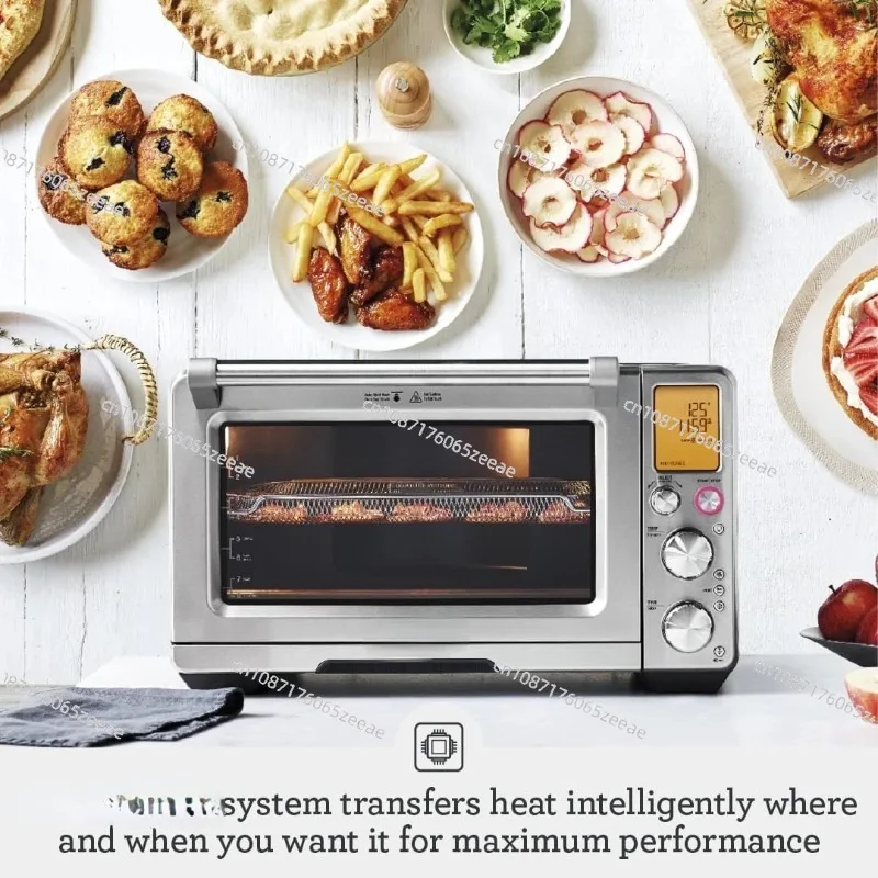 The Smart Oven Air Fryer Pro Convection Countertop Oven Air Fryer Toaster Oven Combo BOV800Brushed Stainless Steel