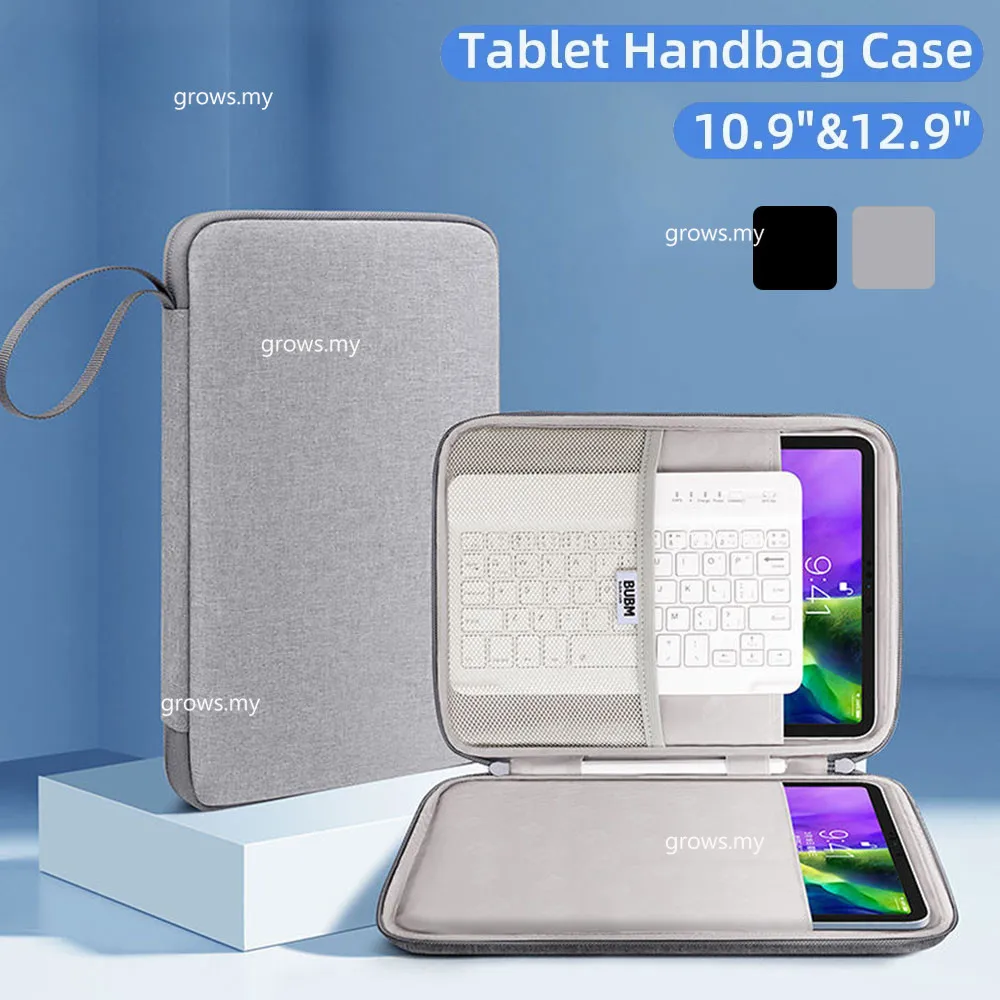 

9-11 13 Tablet Sleeve Carrying with Handle for iPad Air/Pro 11inch 2024 Pro 13 Air 11 Air6/5/4 10.9 10th Gen9 10.2 9.7 Universal