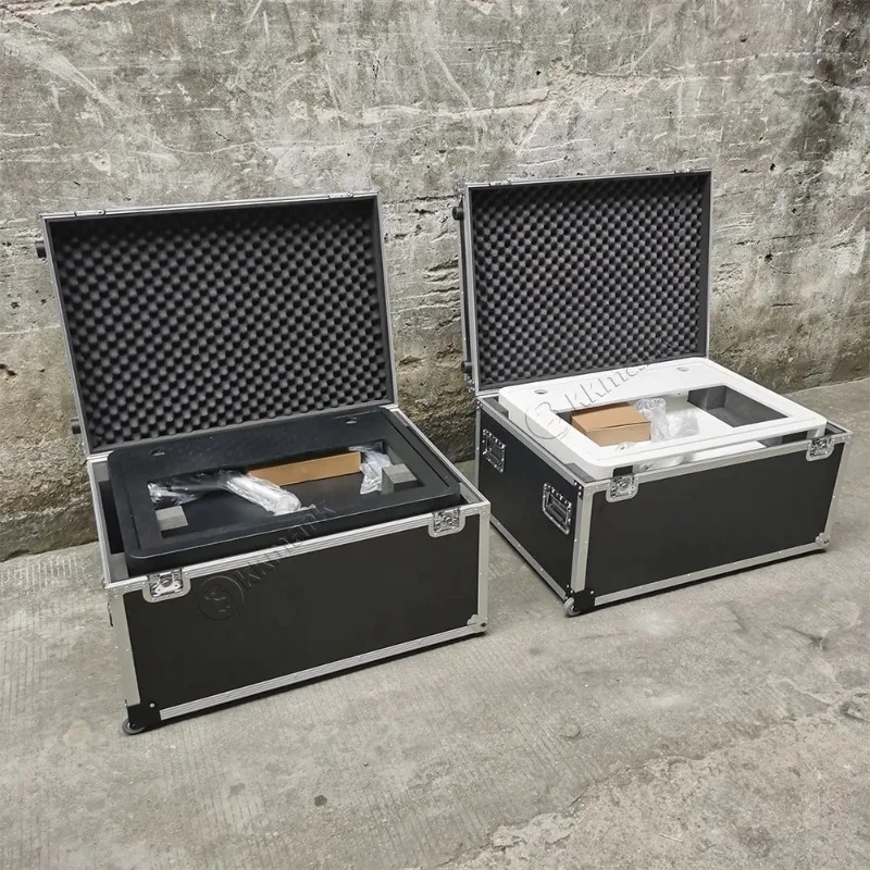 Detachable Assembly Disc Jockey Podium Stand DJ Control Tower DJ Podium for Pioneer XDJDDJCDJ RANE One with Flight case