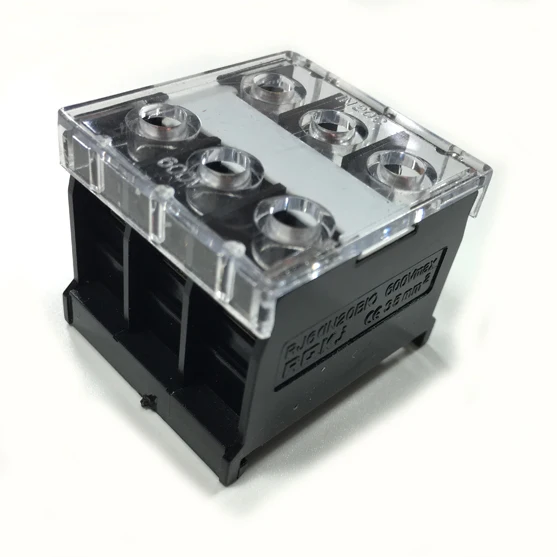 

10PCS IN-20BK 30A 3P European style terminal block 600V wiring terminal Passive Components Electronic Accessories & Supplies