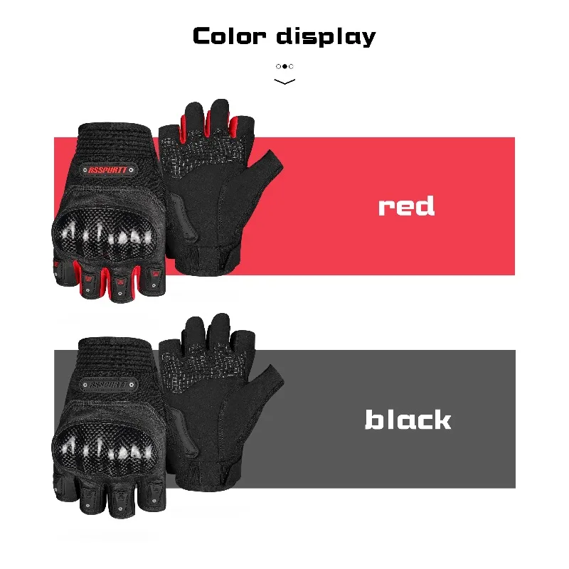 2 шт. RS10 мужские ретро мотоциклетные велосипедные перчатки с половиной пальца защитные перчатки для спорта на открытом воздухе мотоциклетные велосипедные перчатки для женщин