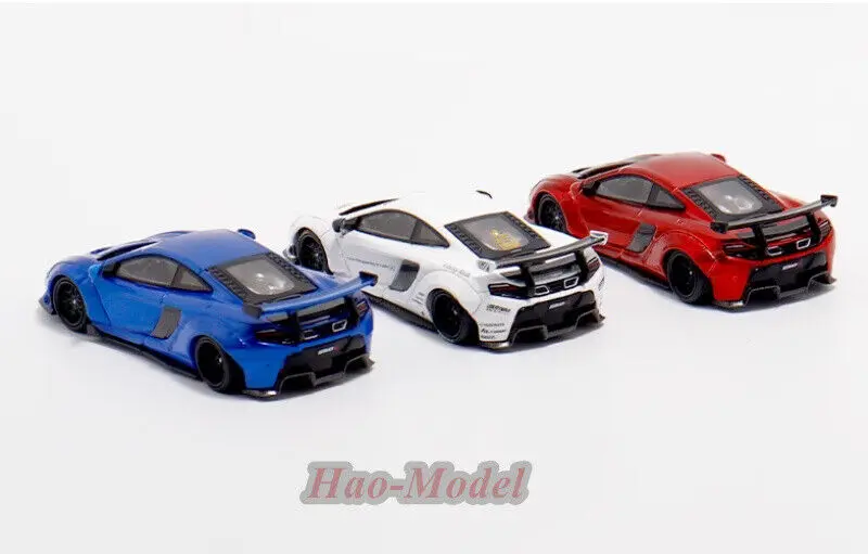 Star Modello 1/64 Per McLaren 650S LBWK Modello di Auto Pressofuso In Lega di Simulazione Per Bambini Giocattoli Ragazzi Regali Di Compleanno Hobby Display Collection