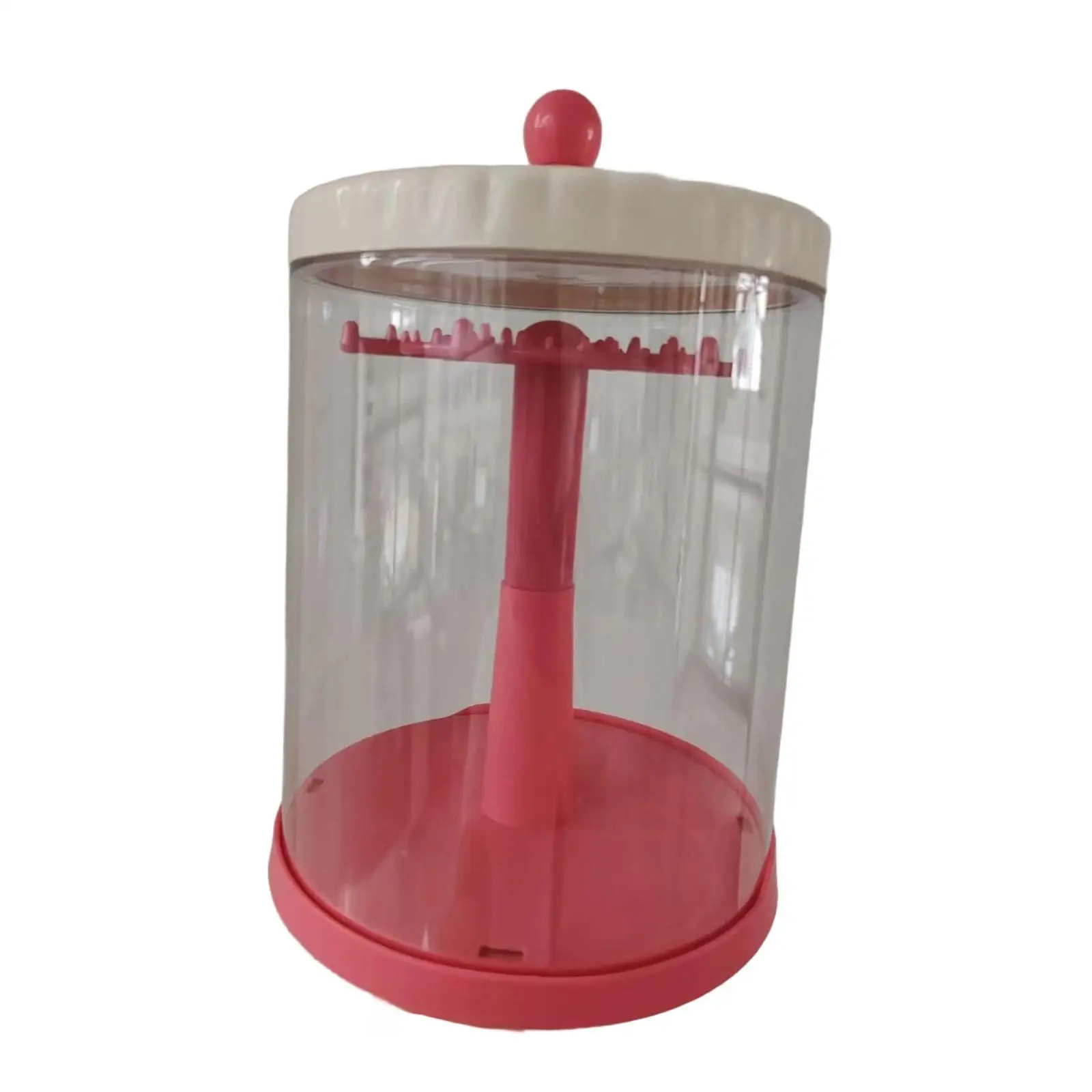 صندوق تخزين الدمية، مجموعة تماثيل منظمة شفافة لغرفة النوم، حافظة عرض شخصيات شفافة مزخرفة مقاومة للماء