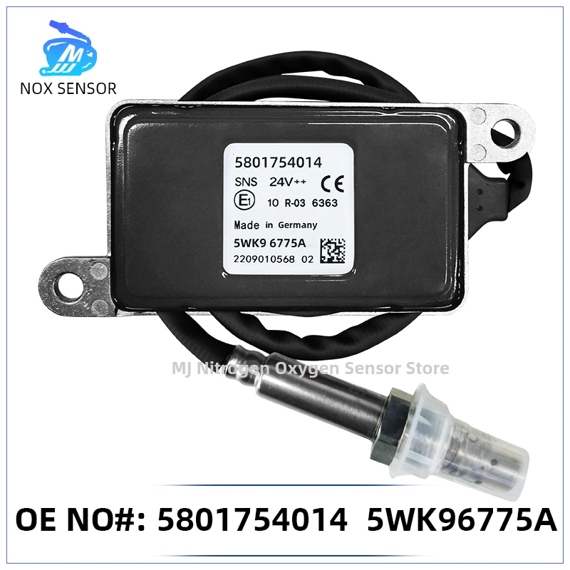 5801754014 5WK96775A 5WK9 6775A Original New Nitrogen Oxygen NOx Sensor For IVECO Truck 24V