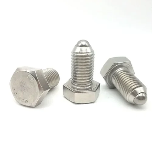 2pcs M5 Hex bolt type Allen Ball plunger Heavy duty types Spring positioning bead ZC107-2 Wave screw 15mm-40mm Length