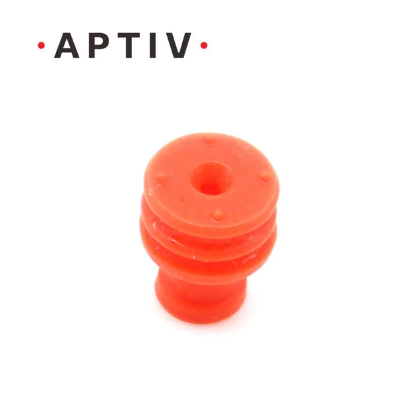 500PCS Original genuine FOR  Car 13834630 Red Individual Loose Round 1 Way Cable Cavity Seal