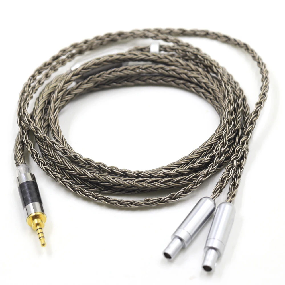 

High Quality 16 Core 99% Earphone Cable For Sennheiser HD800 HD800s HD820s HD820 Enigma Acoustics Dharma D1000 Headphone