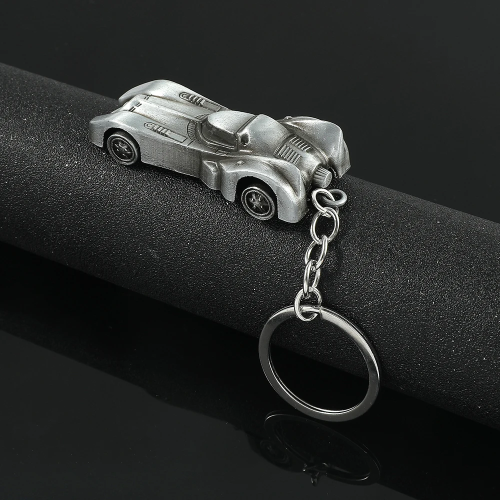 The Dark Knight Bat Batmobile Key Rings Gift Chaveiro Car Keychain Jewelry Movie Key Holder Souvenir Gift