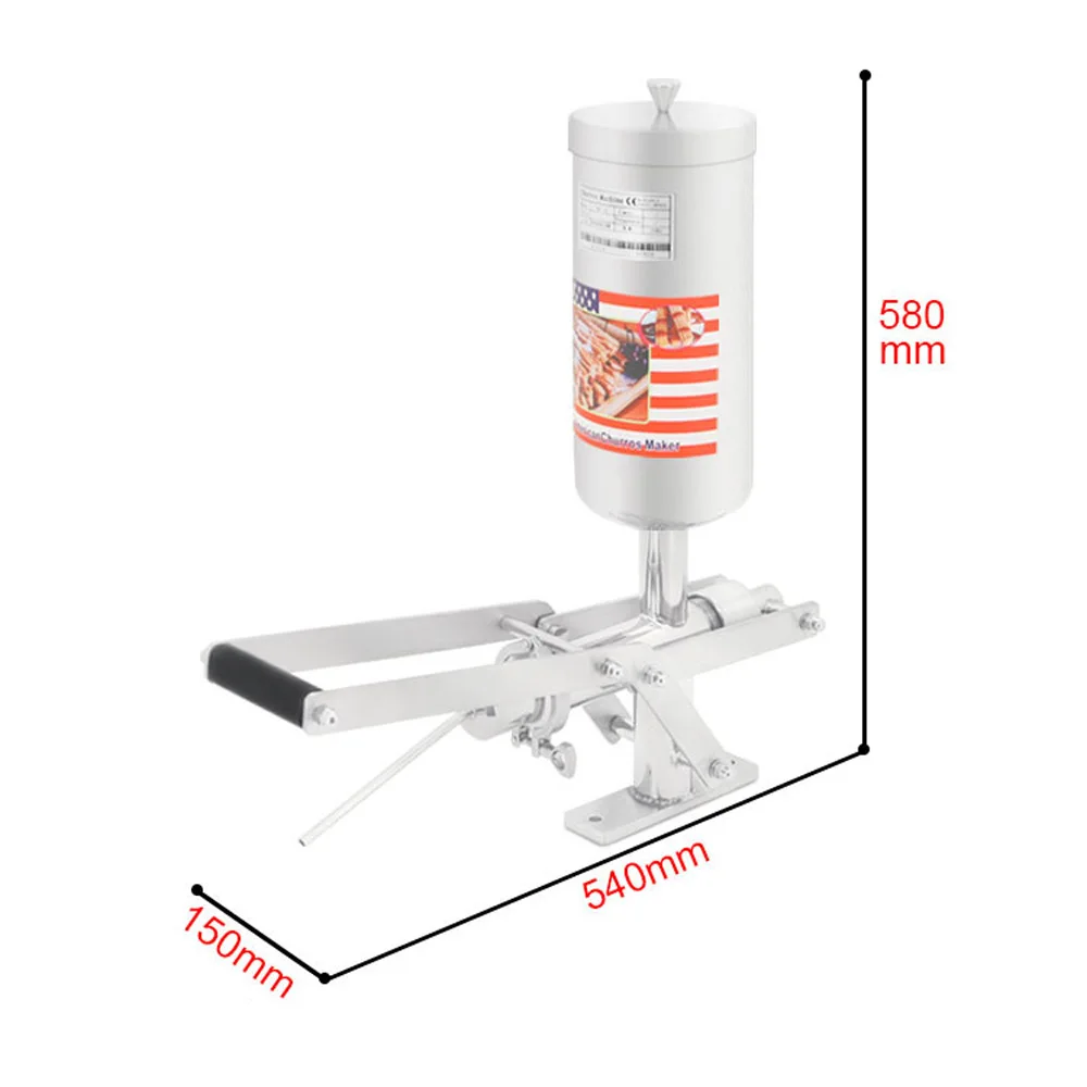 2025 novo comercial churros enchimento jam máquina de enchimento processador churros dispositivo enchimento automático frigideira máquina enchimento