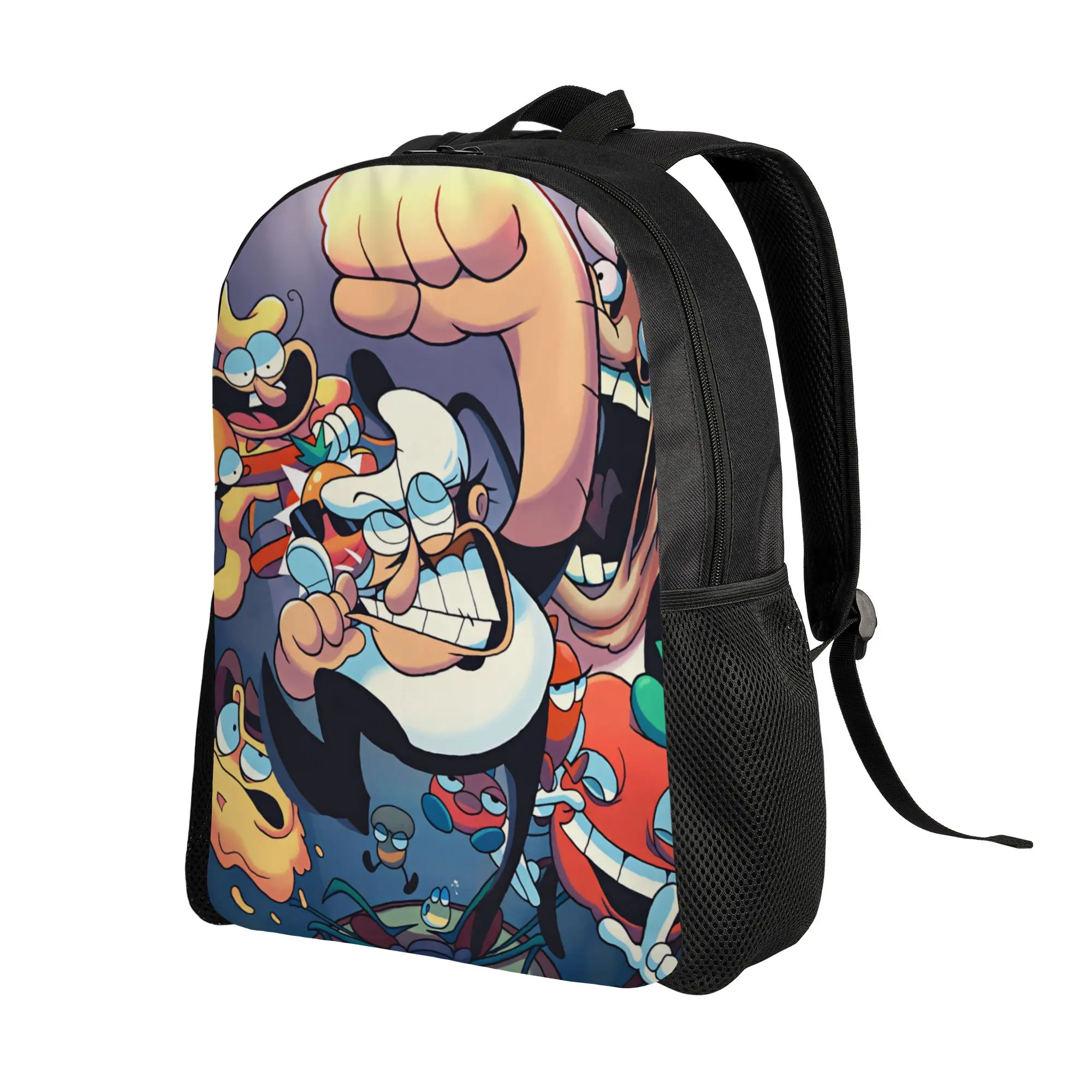 Pizza Towers Game  Backpack  Travel Backpacks Boy Girl Designer Large School Bags Cool Rucksack