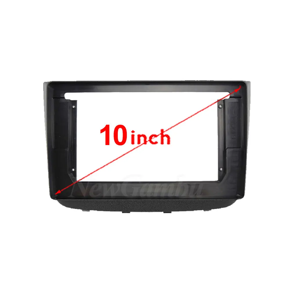 NewGambu 10 Inch Car Radio FIT For Mercedes-Benz Vito 2 W639 Mercedes-Benz Viano 2 W639 2003-2015 PC Plastic Fascia Plane Frame