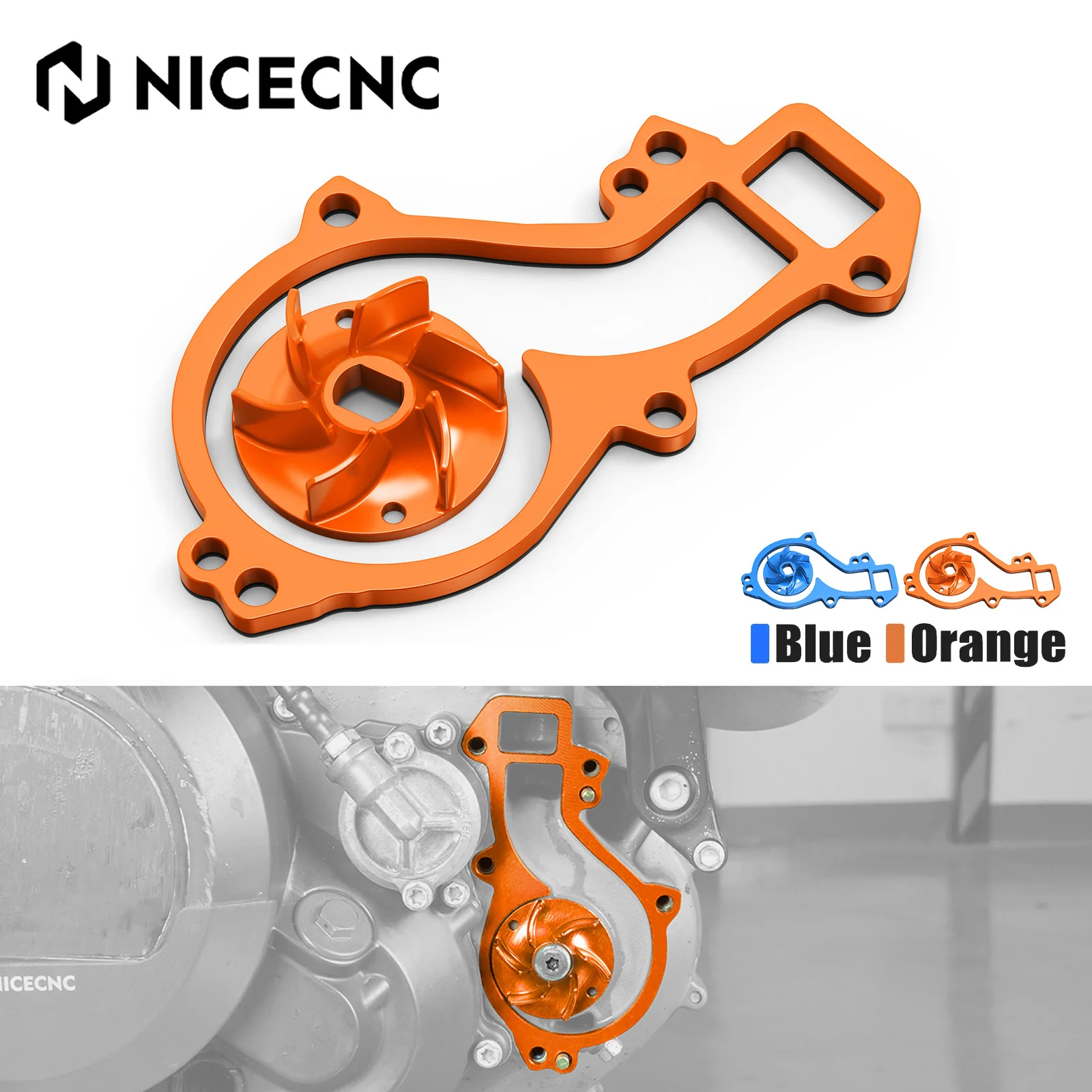 For 2008-2023 KTM 690 Enduro R SMC R 690 Duke Water Pump Cooler Impeller Spacer For Husqvarna 701 Enduro/Supermoto 2016-2023