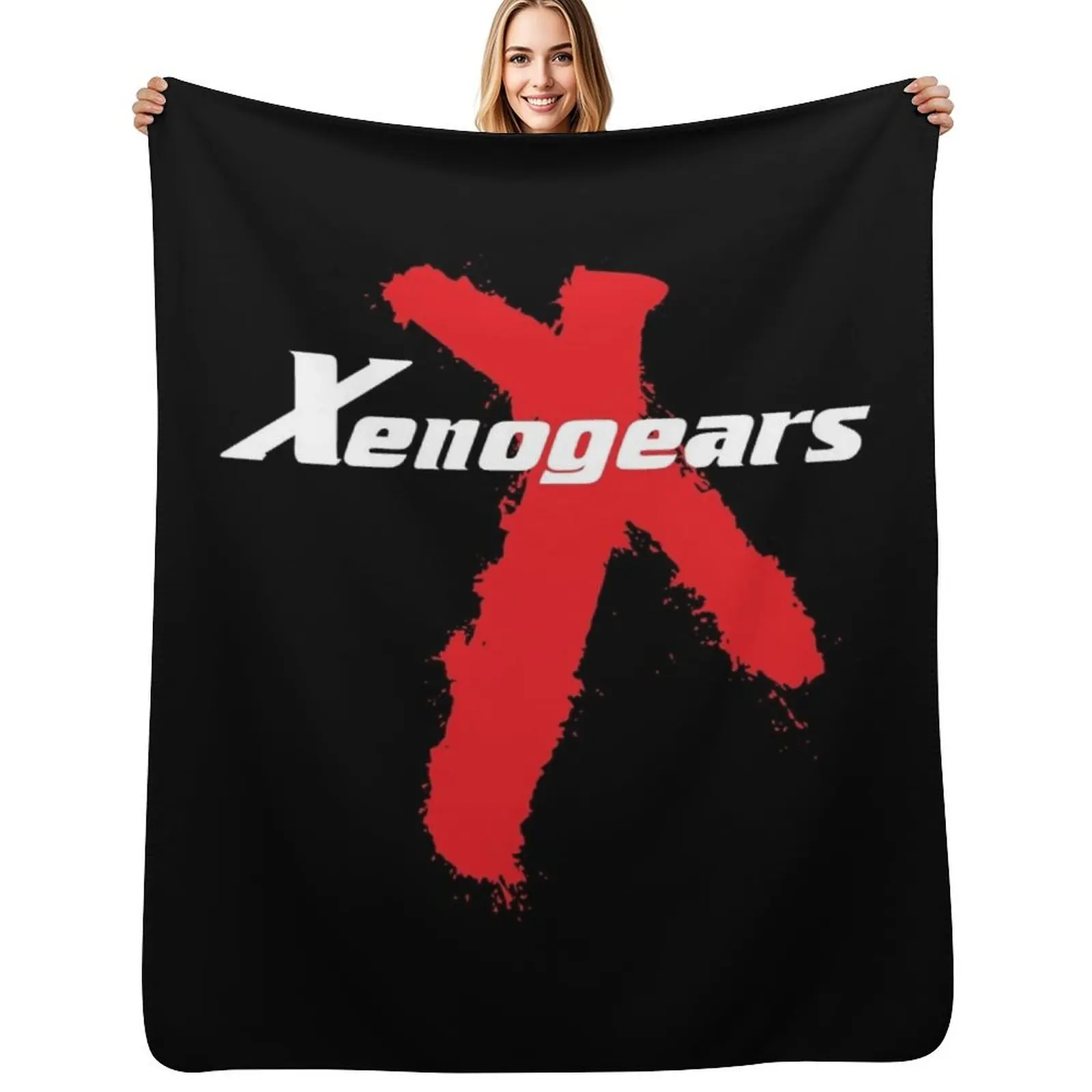Xenogears Throw Blanket No Pilling Soft Warm Blanket for Bed