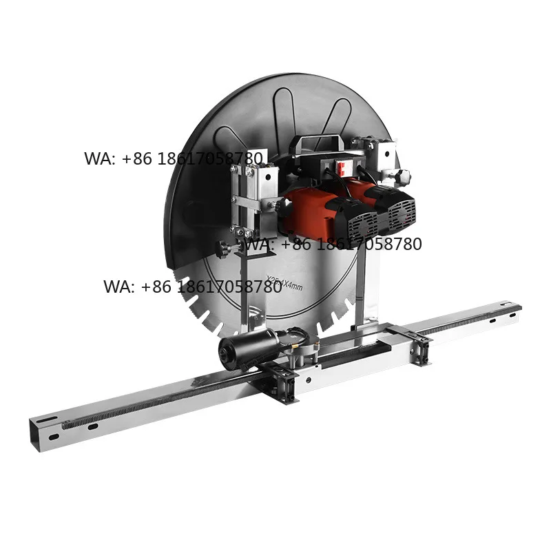Electric track cutting machine high-power concrete wall cutter industrial-grade wall cutting machine tool