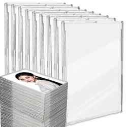 Acrylic Transparent Collection Sleeves Frames for Basketball Sports Card idol Photocards Protector Clear Dustproof Display Case