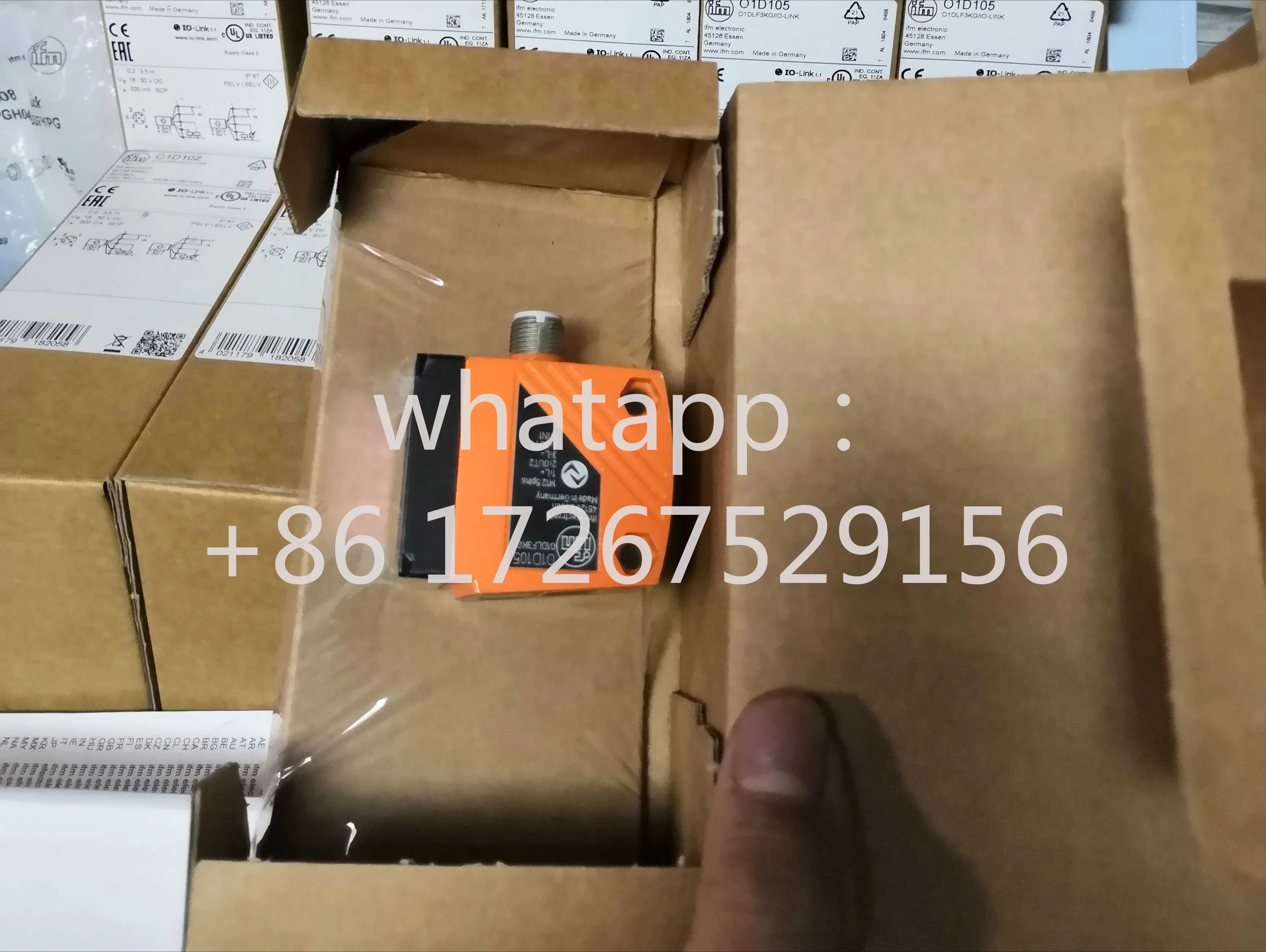 O1D100  O1DLF3KG/IO-LINK IFM  Photoelectric Distance Sensor New Original Laser sensors