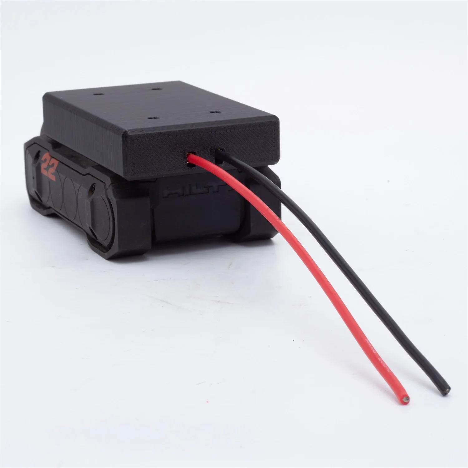DIY External Battery Adapter Converter for Hilti 22V Nuron Battery 14 AWG Wire for Toy Cars and Robots Provide Power Supply