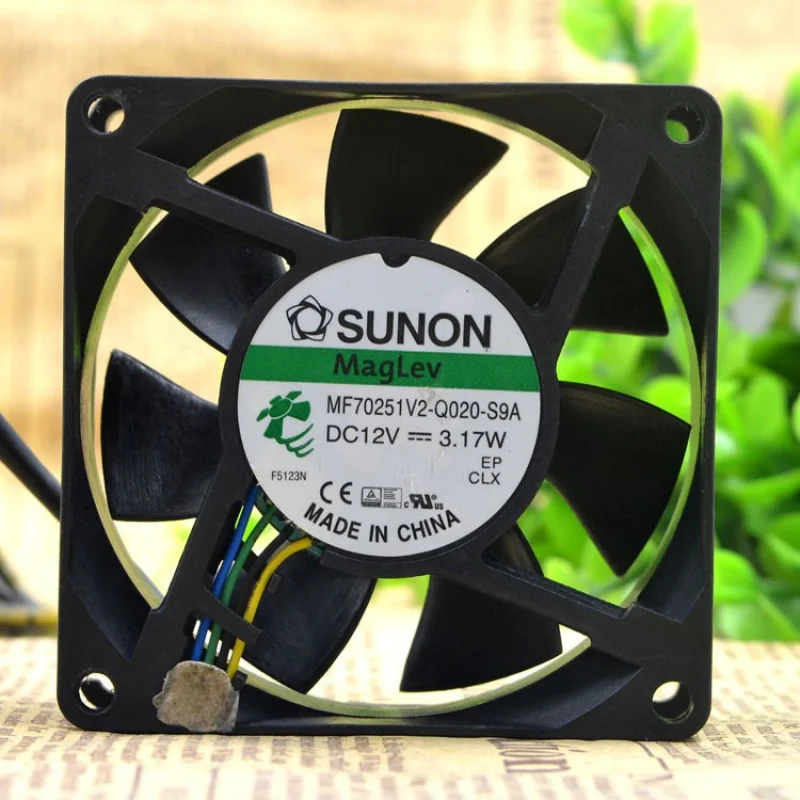 MF70251V2-Q020-S9A 12V 3.17W 7cm 7025 sasis kipas CPU Fan Q020 S9A