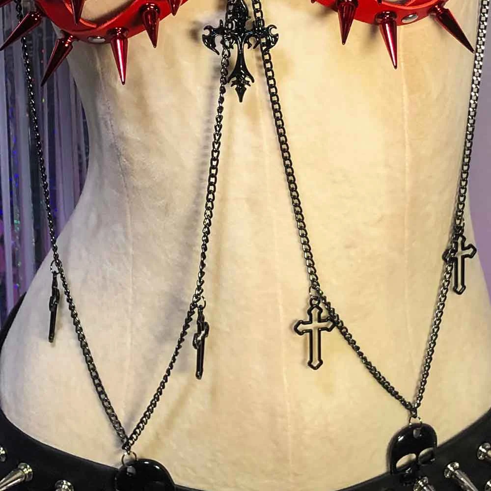 

Готический гранж-панк-рок топ с заклепками и стразами из экокожи для подростков в стиле Y2K, веганский, ручной работы, с принтом черепа, в стиле эмо-кавай, для эмпайр-гёрл, 90-х, цифровой гот