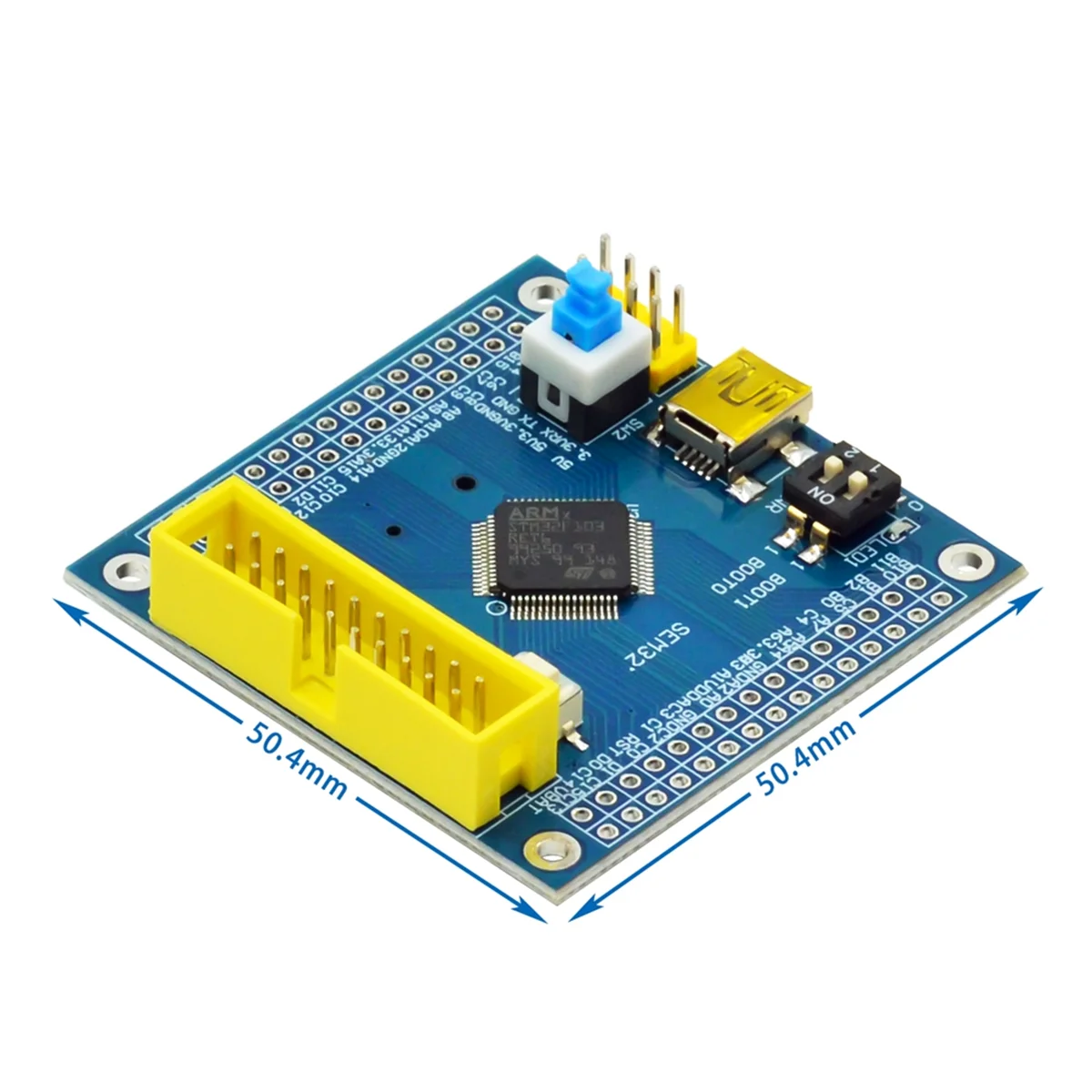 AT87-STM32F103RET6 ARM STM32 Minimum System Development Board Modul für Arduino Minimum System Board STM32F103C8T6 Upgrade