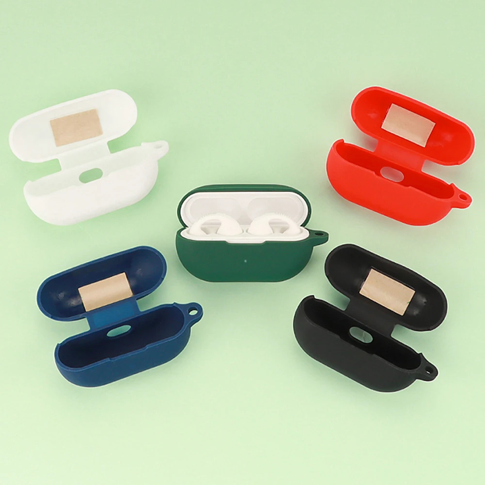 Silicone capa protetora para sony ambie AM-TW01 fone de ouvido capa protetora caixa de carregamento capa para sony ambie silicone caso escudo