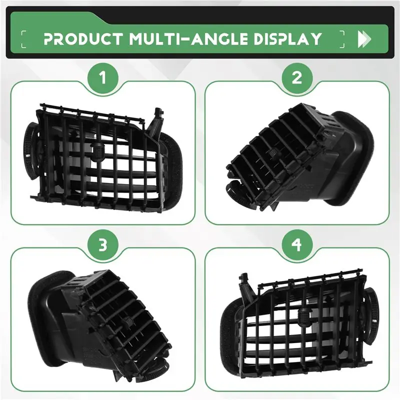 HOT-Car Front Dashboard Center A/C Grille Vent Air Conditioner Outlet For TOYOTA FORTUNER VIGO HILUX 2008-2014,Car Front Dashboa