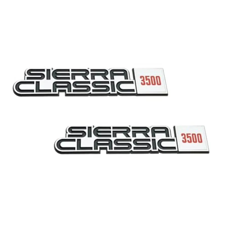 

Sierra Classic 3500 2p Fender Nameplate 1984 1985 1986 1987 1988 1989 Emblem