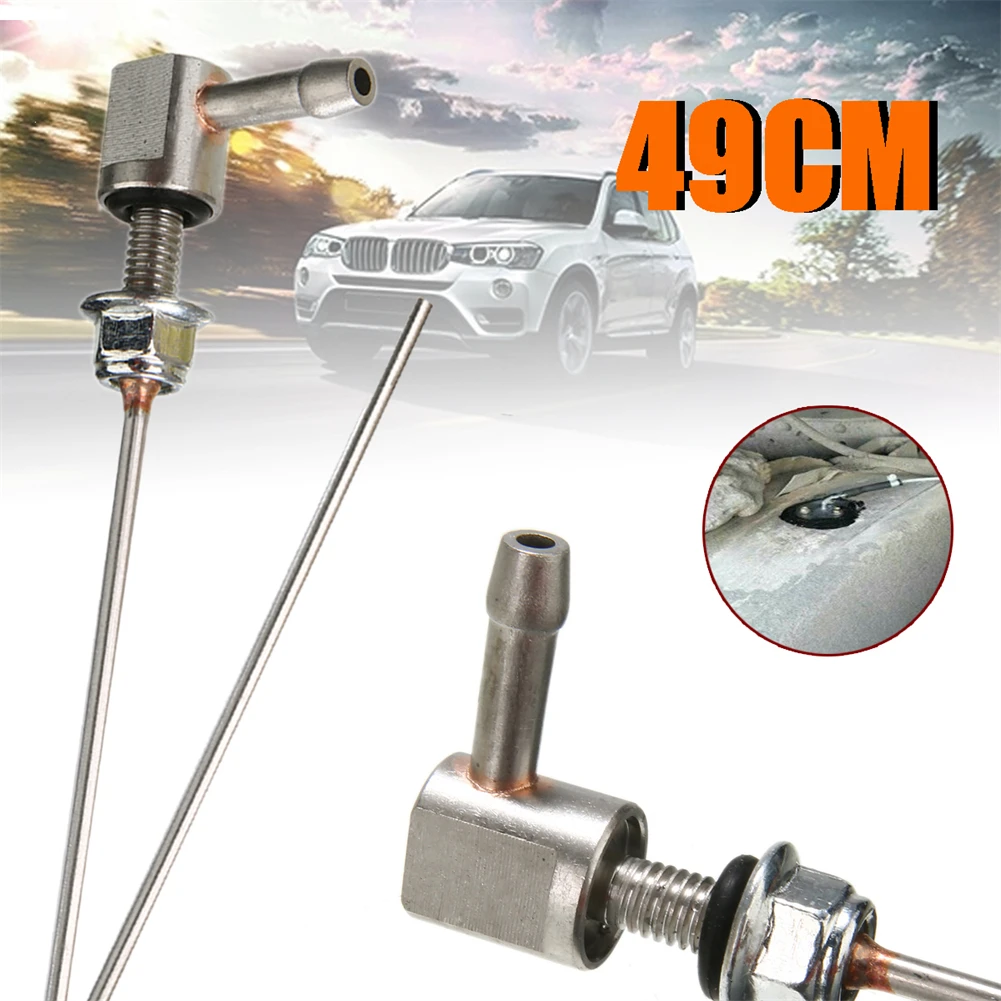 Aquecedor de combustível, tubo de suporte de combustível de 490mm, aquecedor de veículo, tanque de captação, linha de tubo de perfil baixo para fonte de combustível de carro, sistema
