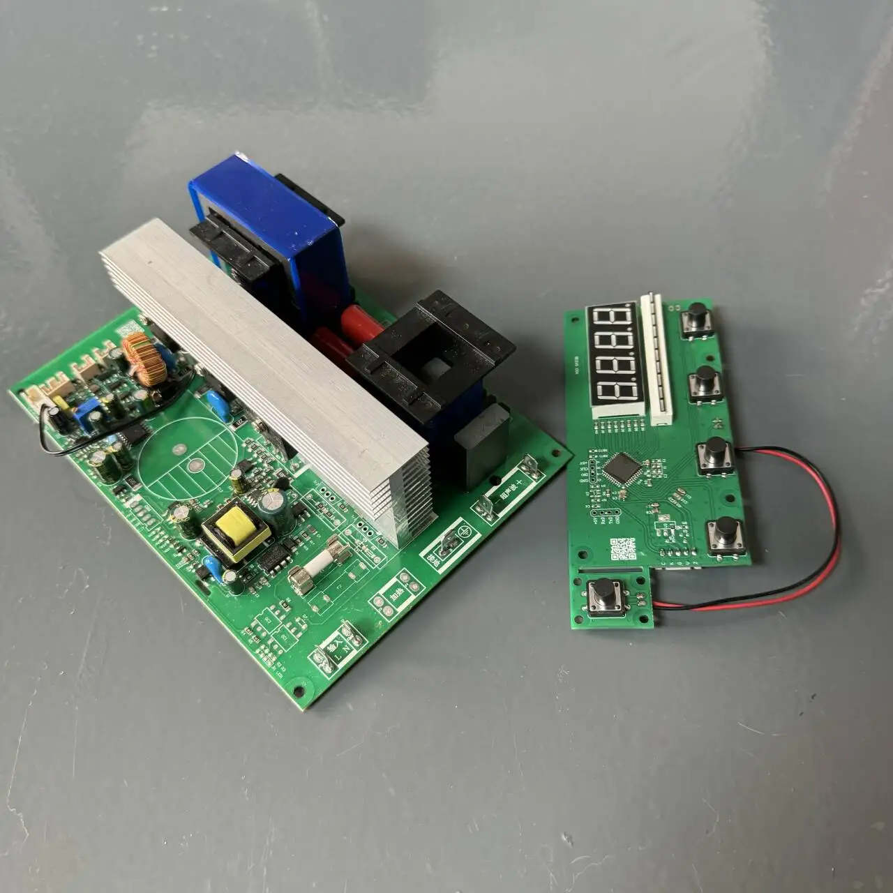 New Type 40Khz 200W Ultrasonic Transducer Driver Circuit Board For Cleaning Tank Display Board Optional