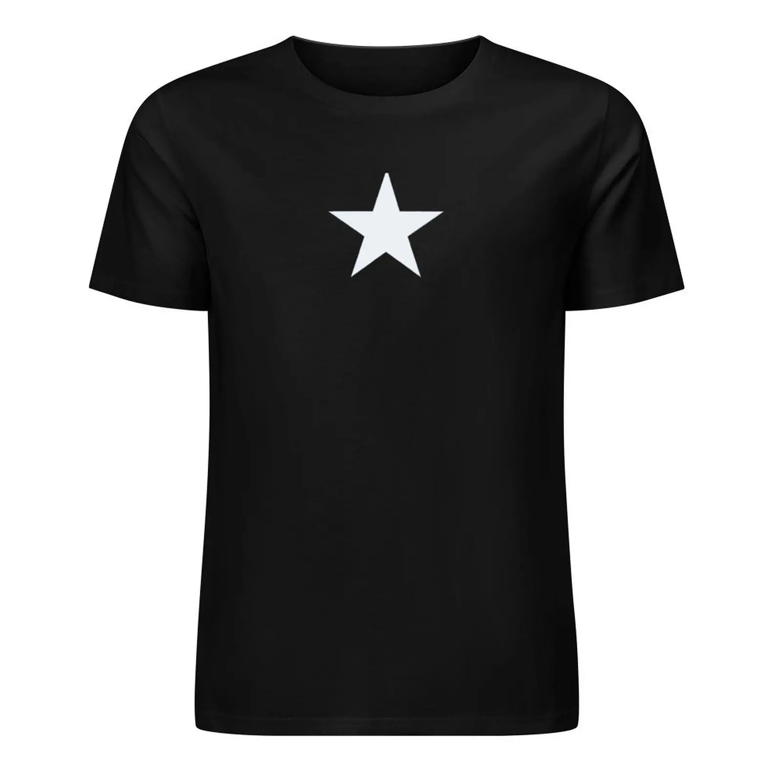 White Star T-Shirt anime figures custom t shirt shirts men