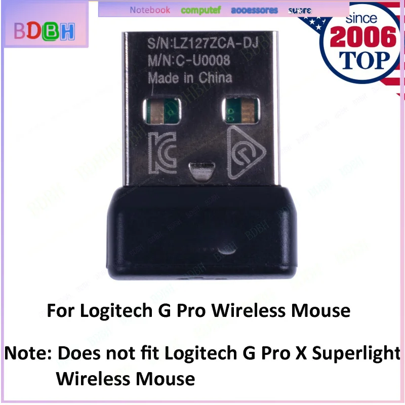 USB Dongle Mouse Receiver Adapter For Logitech G Pro Wireless Mouse