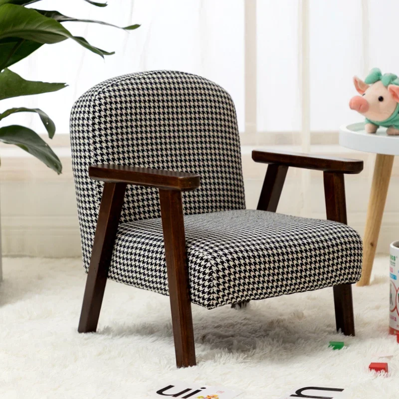 Minisofá de madera para niños, sillón Kinder para comer, diseño de lectura, canapé, muebles para niños, JGY