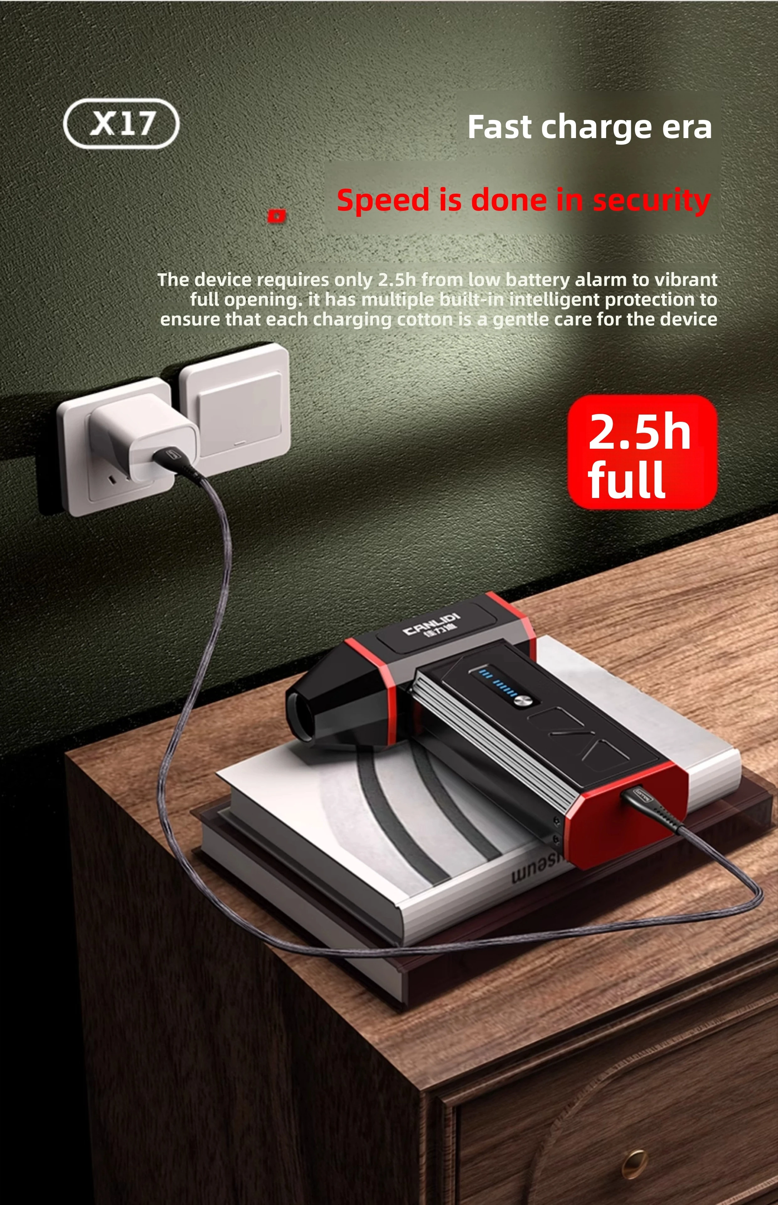 900000RPM Violent Dust Fan Compressed Air Duster 350g Wind Pressure High Power Turbo Fan 6-Speed Adjustable Turbo Jet Blower