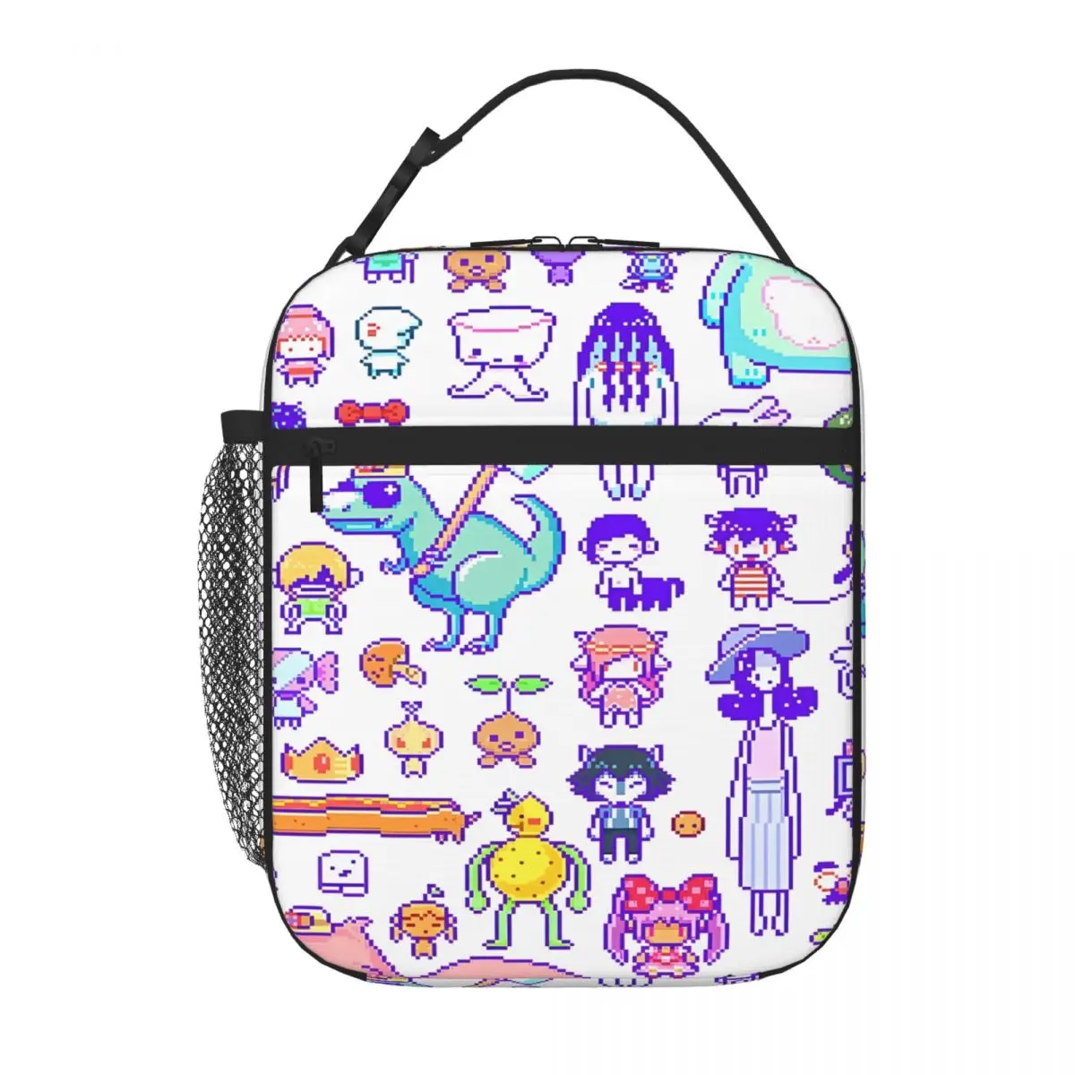 Bestselling Omori Sprites Double Deck Carry Lunch Bag Lawn Dining Adjustable Strap Lunch Bag