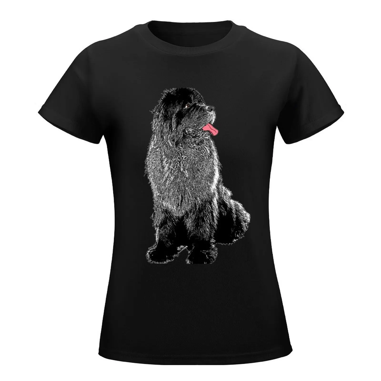 Grunge Newfie T-Shirt cute clothes animal print shirt for girls ariat shirts for Women