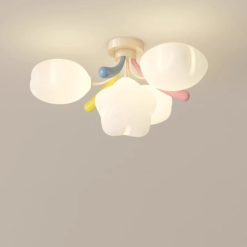 Plafonnier LED en Forme d'Étoile pour Chambre d'Enfant, Design Moderne, Romantique, Chaud, Princesse, Bébé, Garçon, Fille