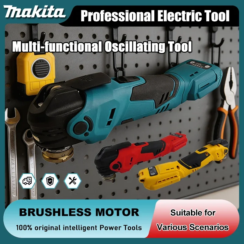 

Makita Multifunction Vibration Power Tools Electric Saw Trimmer Oscillating Tool Electric Trimmer For Dewalt/Milwaukee Battery
