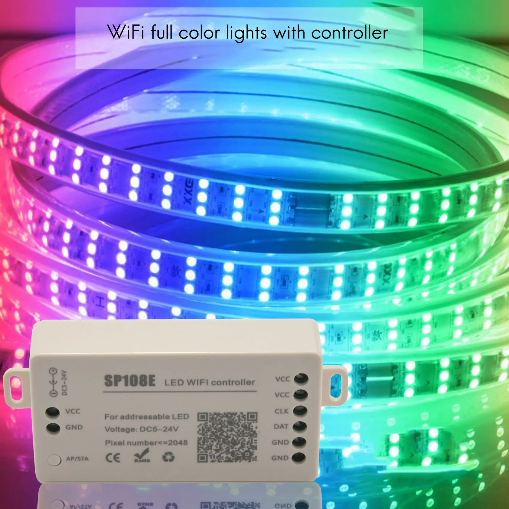 Смартфон SP108E с поддержкой Wi-Fi и беспроводным управлением