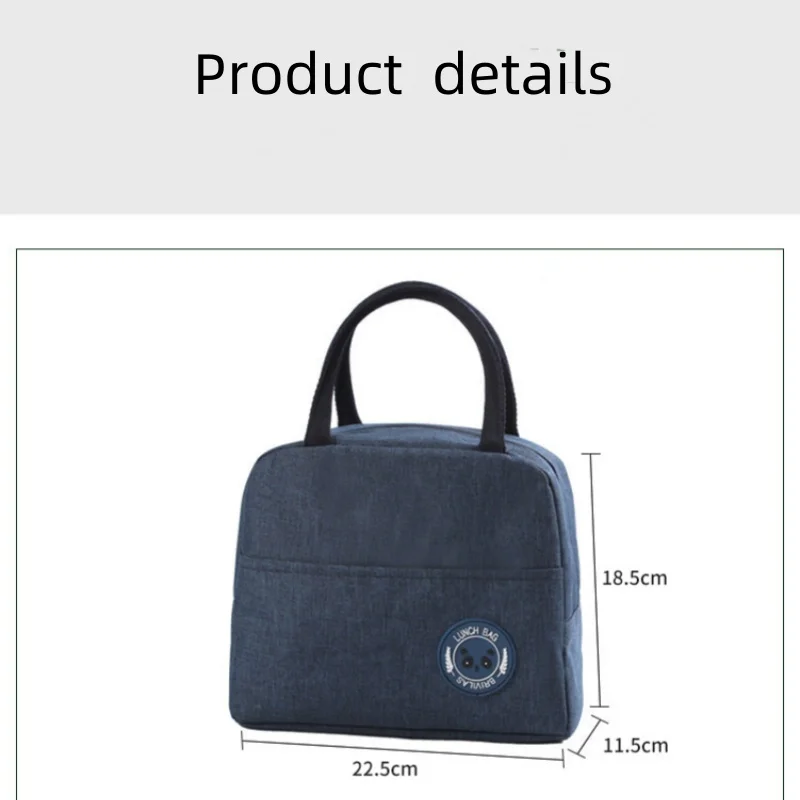 보냉 도시락 가방, 보냉 벤토 팩, 알루미늄 호일 밥주머니, 식사 가방, 아이스팩, 학생용 벤토 도시락 핸드백, 보냉 기능
