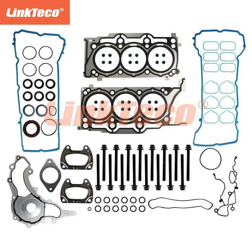 ERB 3.6L محامل جزء المحرك كامل طوقا الترباس صمام مجموعة المكبس الدائري كيت صالح 3.6 L V6 الغاز ل جيب دودج كرايسلر رام 3.0L 11-16 #2
