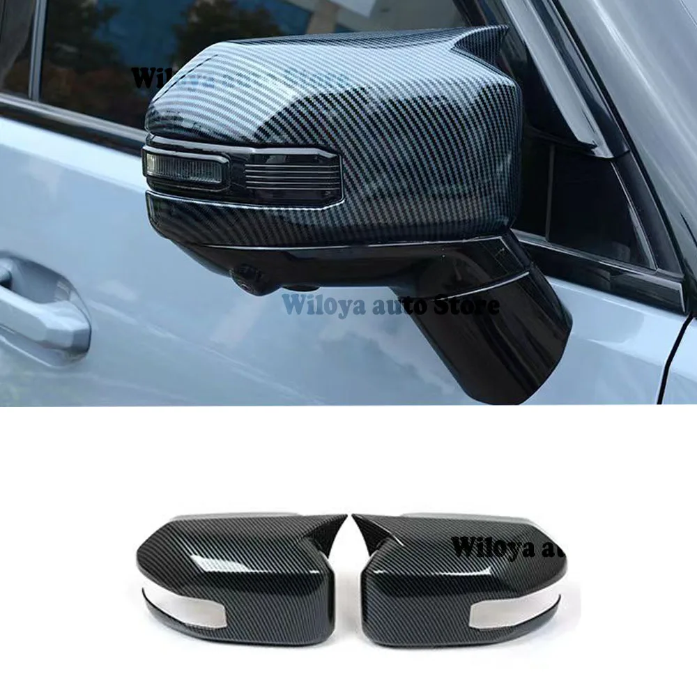 

Side Rearview Mirror Cap Wing Mirror Cover Fit For Jetour Traveler 2023 2024 Car Rear View Mirror Exterior Decoration Accessorie