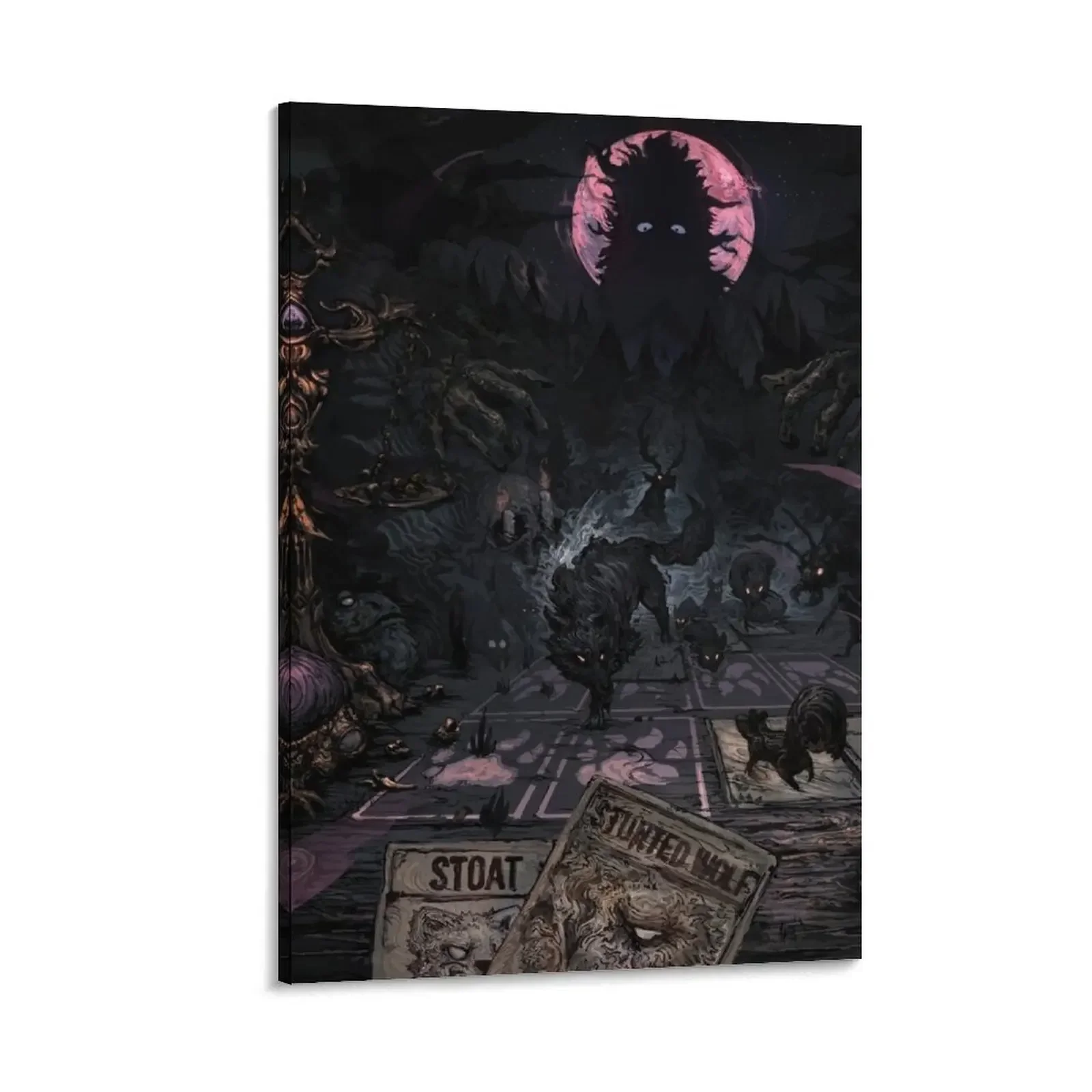 

Inscryption - Official Album Art Canvas Painting Decoration wall decor ornaments for home